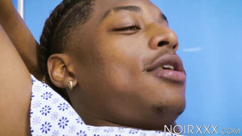 I caught my frisky patient Ty Santana jerking off so I offered him my ass to play wit