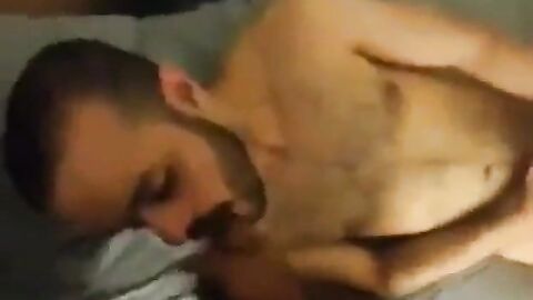 Big-Cock Blowjob and Facial with My Buddy