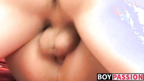 Blonde teen Miles ass stretched hardcore doggystyle after BJ
