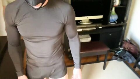 Curious Jock Tries Sucking Big Cock