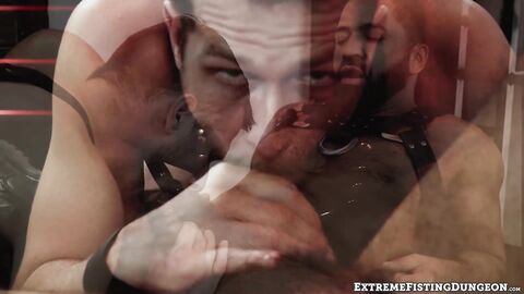 Hunky Dominic Pacifico got his ass cracked and fist fucked by jock Dominic Pacifico