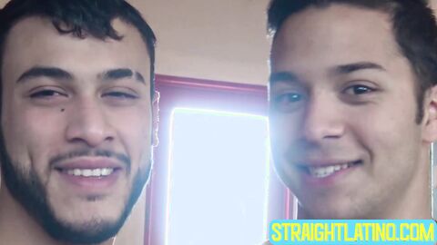 Nice looking Javiez pounded in the ass by bearded Gus swift cock