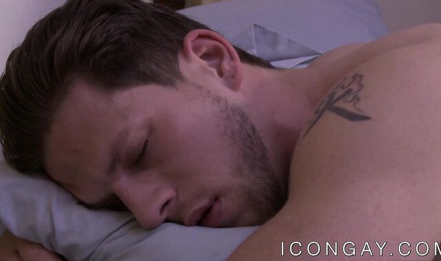 Seasoned hunk swallows studs big dick and takes it deep