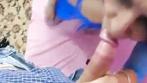 Crossdresser Deepthroats a Big Cock