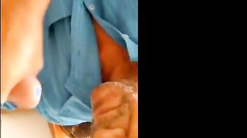 Daddy Sucks Young Latin Cock on Webcam for Cash