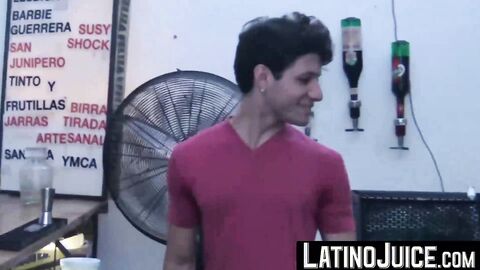 LatinoJuice.com - Adorable latinos Marcos and Ayun having fun tasting each others coc