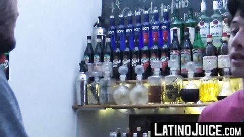 LatinoJuice.com - Adorable latinos Marcos and Ayun having fun tasting each others coc