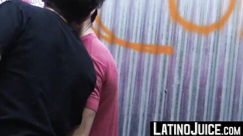 LatinoJuice.com - Adorable latinos Marcos and Ayun having fun tasting each others coc
