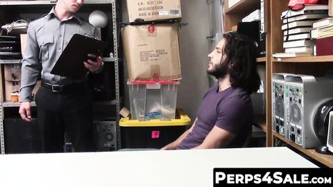 Perps4Sale.com - Slutty horny cop seduces attractive long haired criminal
