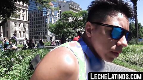 LecheLatinos.com - Pretty young Latino barebacked and fed cum in a steamy POV encount