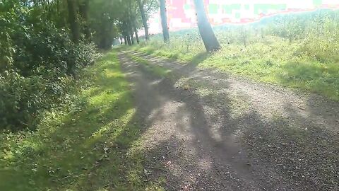 Outdoor Masturbation with Cum