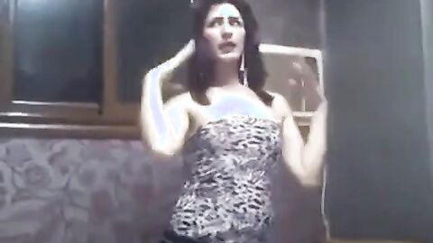 Egyptian Crossdresser Dances in Amateur Video