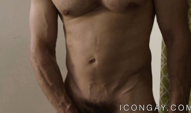 Hunky daddy fucks young jock before riding his cock