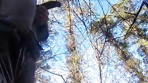 Raw Amateur Sex in the Woods