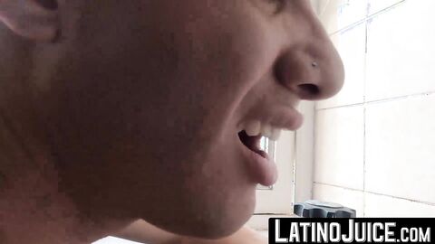 LatinoJuice.com - Skinny twink Ayun rammed by straight Latino Edipo Rey