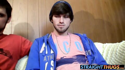 Dakota jerks himself and loves to stroke his hairy pal Nolan
