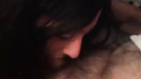 Sucking Off a Straight Guy in Part 2: Amateur Crossdresser Blowjob