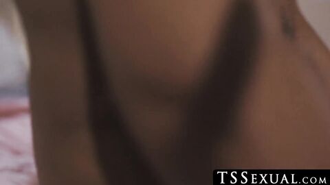 TSSexual.com - Adventurous tgirl Kayleigh Coxx enjoys a BBC in doggystyle after rimmi