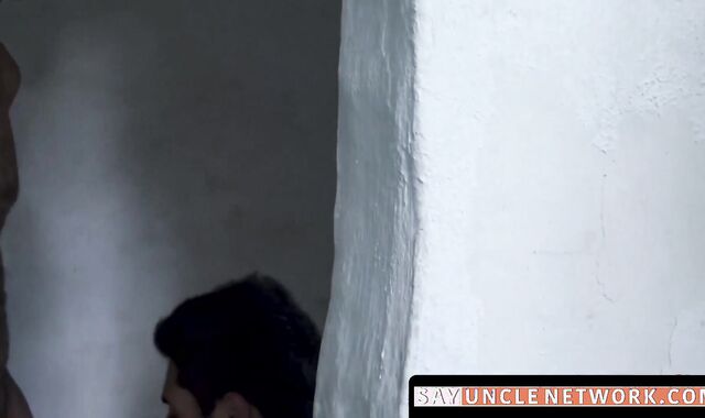 SayUncleNetwork.com - Latino newcomer's first time with dick and cum in mouth