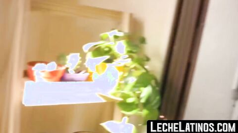 LecheLatinos.com - Cute tattooed and pierced Latino takes a raw, deep fucking