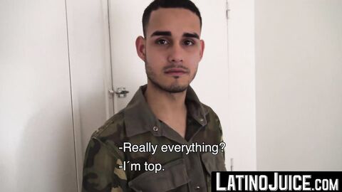 LatinoJuice.com - I removed my torso and reveal my fat dick so horny Jon can taste it