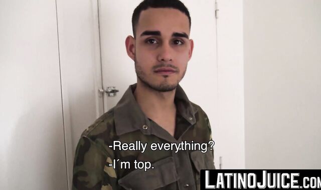 LatinoJuice.com - I removed my torso and reveal my fat dick so horny Jon can taste it