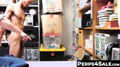 Perps4Sale.com - Attractive Security Officer Raw Fucks Skinny visitor