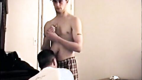 Str8Seduction.com - Buzz loves getting his big dick swallowed by horny dude Vinnie