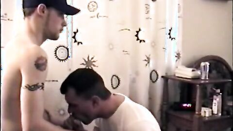 Str8Seduction.com - Buzz loves getting his big dick swallowed by horny dude Vinnie