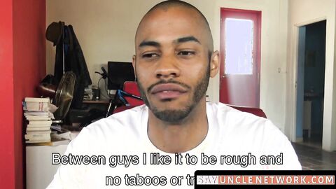 SayUncleNetwork.com - Straight jock's raw threesome POV for cash with two cocks