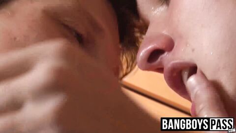 Four twink buddies enjoy ass pounding bareback orgy