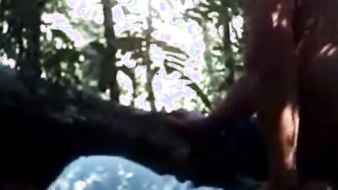 Bear Fucks Outdoor in the Woods with a Buddy