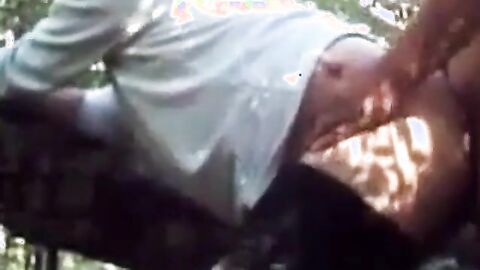Bear Fucks Outdoor in the Woods with a Buddy