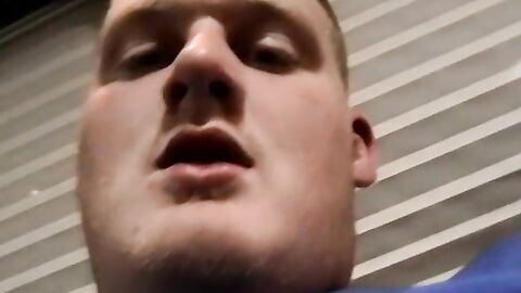 Fat amateur with small cock sucked by mature black homo