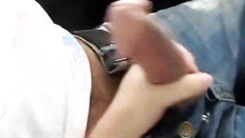 Bareback Daddy Takes His Boy in the Car