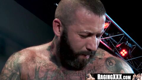 RagingXXX.com - Interracial anal slamming with tattooed muscular hunks