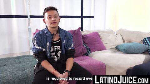 LatinoJuice.com - Latino cutie Darrel Gunther ass drilled by Corey Vergas POV