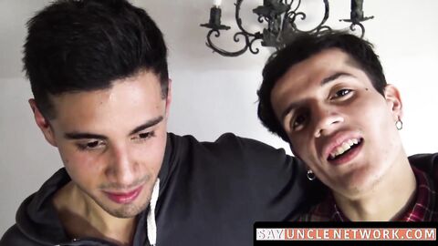SayUncleNetwork.com - Straight Latino's big cock encounter and cash reward