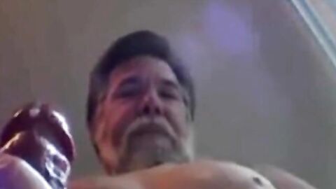 Amateur Daddies and Bears Masturbating