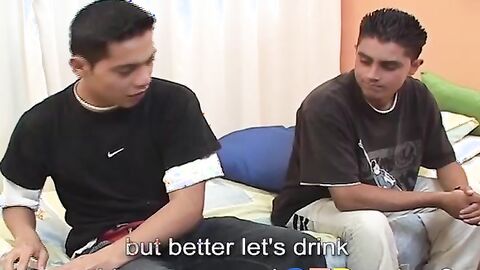 Two gorgeous twinks Antonio and Marcos enjoy in anal sex